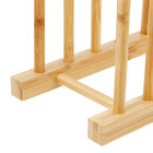 Escorredor Louça Bambu Copo Prato Cozinha Pia Bancada Suporte