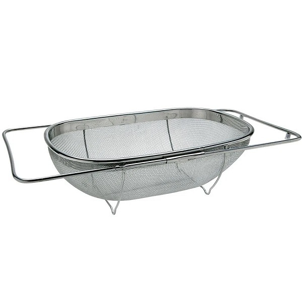Escorredor Multiuso Aço Inox Com Alça Mimo Style A5000 243