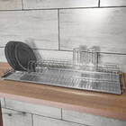 Escorredor Prato Louça Aéreo 770mm Fixo Embutir Dimec Elevatt