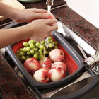 Escorredor Retrátil Macarrão Salada Multiuso Silicone 38cm