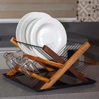 Escorredor Stolf De Madeira Dobrável