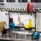 Escorredor Suspenso Modular Cozinha Autosustentável Preto 51x