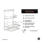 Escorredor Suspenso Para Cozinha Gourmet Carcará Pingoo.casa