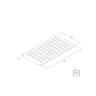 Escorredor Tramontina 30 Cm Em Aço Inox Scotch Brite Para Sob