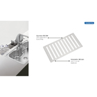 Escorredor Tramontina 30 Cm Em Aço Inox Scotch Brite Para Sob