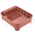 Escorredores De Louça Porta Detergente Lixeira E Protetor Sob