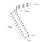 Escorregador Infantil Para Beliche Teen Play Branco