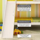 Escorregador Infantil Para Beliche Teen Play Branco