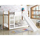Escorregador Infantil Para Cama Branco