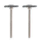 Escova Aço Carbono Circular 3/4" 2 peças 428 Dremel