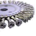 Escova Aço Inox Circular Trançada Aeme 7x1/2x7/8 (180x12.7x22