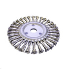 Escova Aço Inox Circular Trançada Aeme 7x1/2x7/8 (180x12.7x22