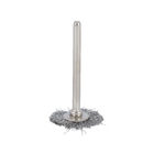 Escova Circular 20mm Inox com Haste Vonder