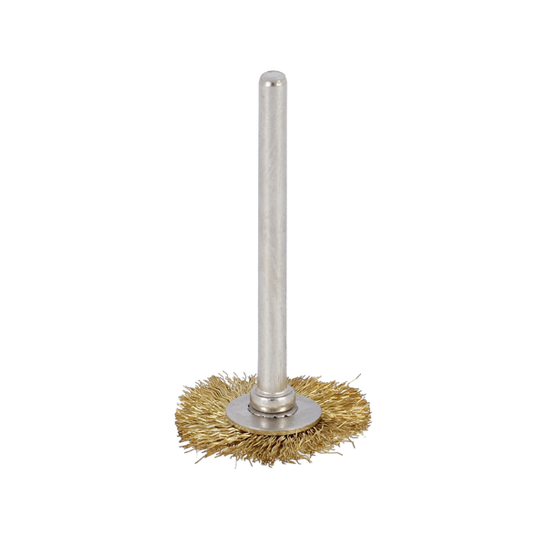 Escova Circular 20mm Latão com Haste Vonder