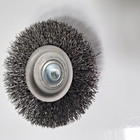 Escova Circular Cônica Aço Carbono Ondulado 4.1/2 X M14