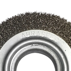 Escova Circular De Aço Carbono Ondulado - 6 X 3/4