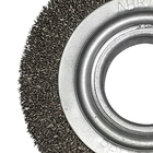 Escova Circular De Aço Carbono Ondulado - 6 X 3/4