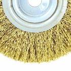 Escova Circular Ondulada De Aço Latonado 6 X 3/4 Polegadas