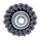 Escova Copo Trançada Aeme 3 Pol (75mm) Rosca M14 100 Unidades