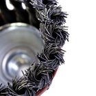 Escova Copo Trançada Aeme 3 Pol (75mm) Rosca M14