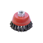 Escova Copo Trançada Aeme 3 Pol (75mm) Rosca M14