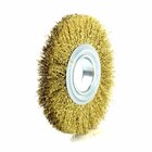 Escova De Aço 6 X 3/4 Furo 5/8 Furadeira E Moto Esmerilhadeir