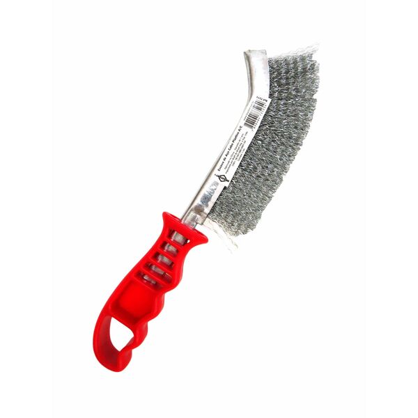 Escova De Aço Brasfort Cabo Plástico (e)