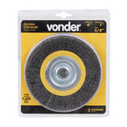 Escova de Aço Circular 6" Vonder