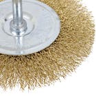 Escova de Aço Circular Ondulada Aço Carbono 3" MTX