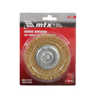 Escova de Aço Circular Ondulada Aço Carbono 4" MTX