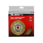 Escova de Aço Circular Ondulada Aço Carbono 6" MTX