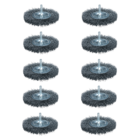 Escova De Aço Circular Ondulado 63mm Com Haste Makita D-39970