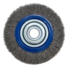 Escova De Aço Circular Rotativa Fio 10 Pol X 1" - 254 X 25mm