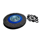 Escova De Aço Circular Rotativa Fio 12 Pol X 2" - 304 X 50mm