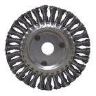 Escova de Aço Circular Trançada Aço Inox 4.1/2" Carbografite