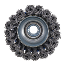 Escova de Aço Copo Trançada Aço Carbono 65mm Norton