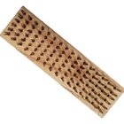 Escova De Aço Manual Compel 6 Fileiras Corpo Em Madeira