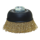 Escova de Aço Tipo Copo Ondulada 4" Carbografite