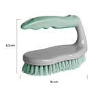 Escova De Lavar Roupa Faxina Limpeza Com Pegador Verde Plasva