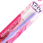 Escova Dental Tek Cerdas Média