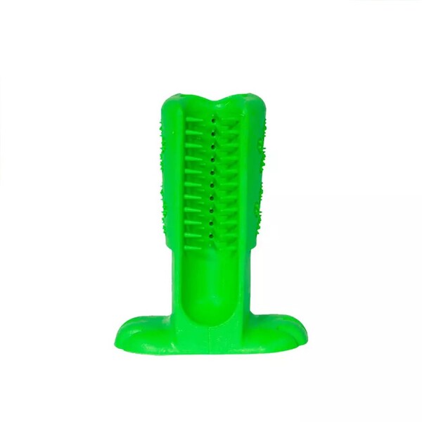 Escova Dentes Mordedor Canino Limpeza Bucal Tartaro Medio Cac