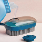 Escova Dispenser 3 Em 1 Limpeza Multifuncional Limpa Roupas L