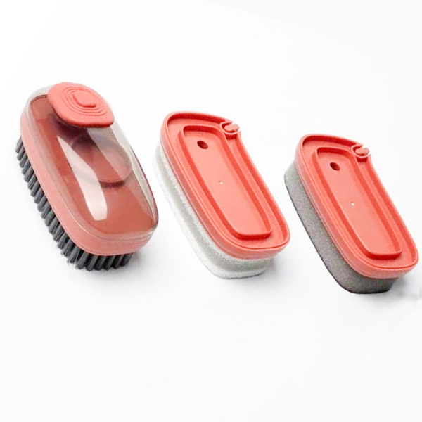 Escova Dispenser 3 Em 1 Multifuncional Limpeza Domestica Saba