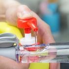 Escova Dispenser De Limpeza 2 Em 1 Esponja Detergente Sabao L