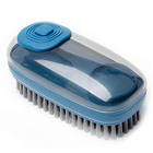 Escova Dispenser Limpeza Multifuncional 3 Em 1 Limpa Roupa Lo