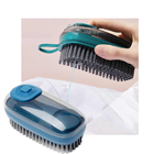 Escova Dispenser Limpeza Multifuncional 3 Em 1 Reutilizavel L