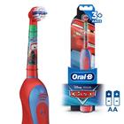 Escova Elétrica Oral-b Cars Disney Pixar + 2 Pilhas Aa