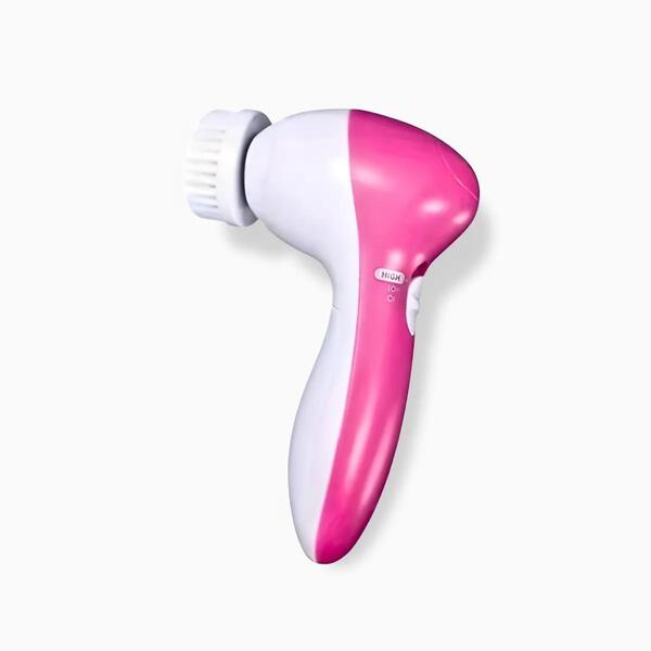 Escova Facial Elétrica 5 Em 1 Portátil Esfoliante E Massagea