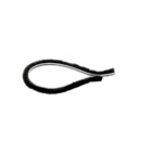 Escova Fita Vedação 25x7 Preta Rolo C/10 Mts Encaixe Janela P