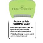 Escova Furminator New Cães Pelo Longo Raças Pequenas